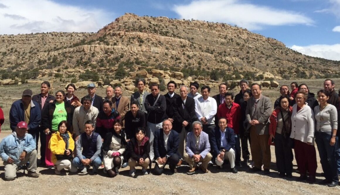 15 Japanese visitors