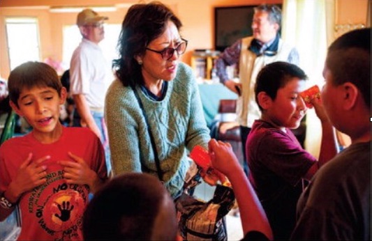 Mongolians, Russians celebrate commonality with Navajos