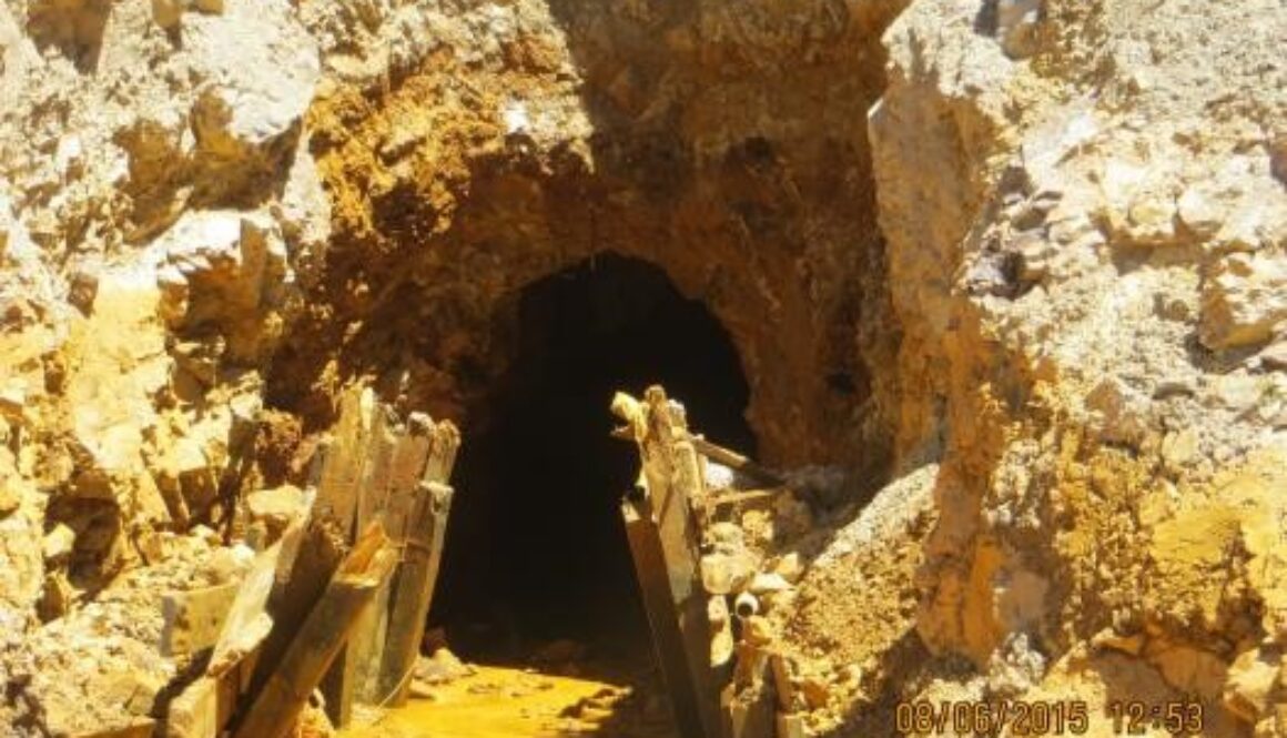 Entrance to the Gold King Mine. Photo via Environmental Protection Agency