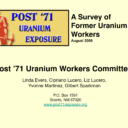 Post ’71 Uranium Exposure